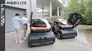 Mobilize Duo Reveal – AllNew Renault Twizy Successor [upl. by Zednanref]