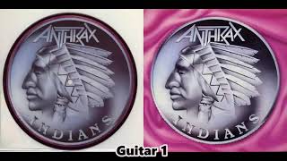 Anthrax  Indians Guitar 1 only [upl. by Oiligriv]