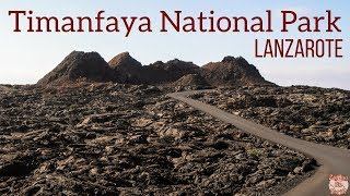 Timanfaya National Park Lanzarote  Bus  Walk [upl. by Eatnohs766]