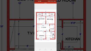 25 35 house plan [upl. by Imhsar]