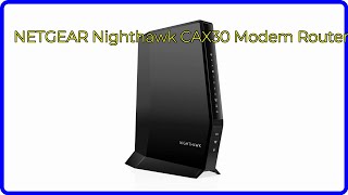 REVIEW 2024 NETGEAR Nighthawk CAX30 Modem Router ESSENTIAL details [upl. by Niras]