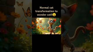 See how a normal cat transforms to wonder cat cat catnews catification catwatch projectcat [upl. by Gney]