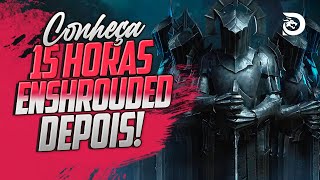 ENSHROUDED  15 HORAS DEPOIS Vale a Pena NOVO RPG Survival Online [upl. by Leibman]