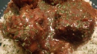 Smothered Oxtails viral food cooking recipe dinner chef [upl. by Ijar]