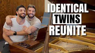 Identical Twin Brothers Reunite and Their Parents Get Very Emotional [upl. by Anaele]