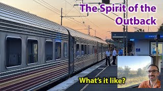 The Sprit of the Outback  Brisbane to Longreach by train  First class sleeper review [upl. by Camfort858]