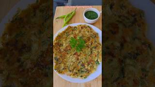 Lauki Jowar Chilla Recipe 😍😋 shorts trending food recipe diwalispecial [upl. by Josee156]