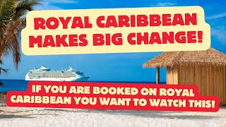 Royal Caribbean Makes A Change To The Automatic Daily Gratuities [upl. by Esilrahc]