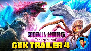 Shimo First Look Revealed  Godzilla X Kong The New Empire Trailer 4 Breakdown  Godzilla vs Scylla [upl. by Ettevroc829]