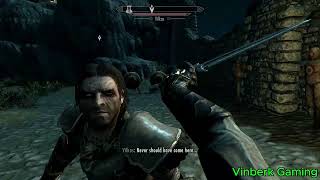 The Elder Scrolls V Skyrim SEEpisode 1 The Companions  Take Up Arms Hired Muscle [upl. by Ruamaj922]