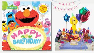 🔴SESAME STREET ELMO quotHAPPY BIRTHDAYquot [upl. by Adriel]