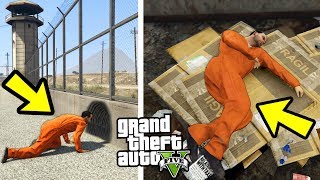 ЧТО ПРОИЗОЙДЕТ ЕСЛИ ЗАКЛЮЧЕННЫЙ СБЕЖИТ ИЗ ТЮРЬМЫ GTA 5 [upl. by Quintus]