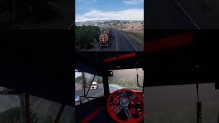 Peterbilt 379 logging truck Jake braking down hill 🔥💯💪😎shorts peterbilttrucks jakebrake [upl. by Marchal754]