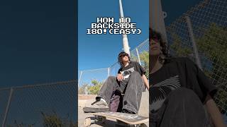 How to Backside 180 EASY [upl. by Dranreb]