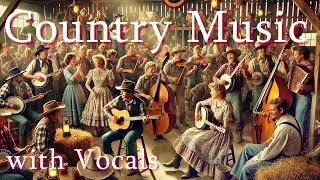 30 Minutes of Upbeat Country Music with Vocals  RoyaltyFree  Nostalgic amp Fun Sound [upl. by Ennaehr]