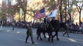 Mahattan Thanksgiving Parade 2012 part 1 [upl. by Ocnarfnaig]