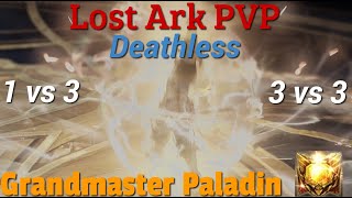 Lost Ark Paladin PVP Gameplay Grandmaster Paladin doing some more 1v3s and 3v3s [upl. by Lonny244]