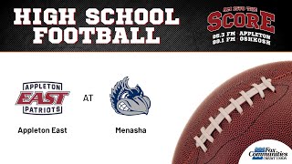 North High School vs Menasha Varsity Mens Football [upl. by Coshow]