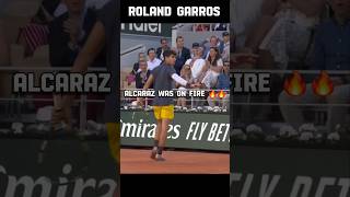 Roland Garros 2024 Final 😍🔥 tennis tennismatch alcaraz rolandgarros [upl. by Jacie]