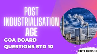 Post industrialisation age Important MCQ [upl. by Steady]