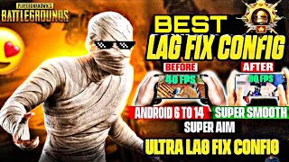 Bgmi Lag Fix Config 33🔥 Super Smooth 60 Fps ConfigPubg Lag Fix Config 33 bgmi pubgmobile [upl. by Corotto]