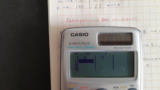 Tabular 1 o 2 funciones con Casio fx991EX [upl. by Assecnirp335]