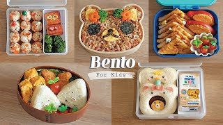 Bekal Sekolah Sepekan  5 Ide Bekal Sekolah Anak Untuk Seminggu  Resep Bento Anak Mudah dan Lucu [upl. by Esilanna]