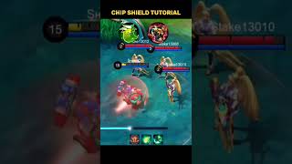 ✅chip shield tutorial mobilelegends mlbb mllbcreatorcamp highlight chip tutorial rial [upl. by Alded]