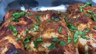 Oven Baked Tandoori Chicken I Restaurant Style Easy And Moist Tandoori Chicken Recipe [upl. by Andras761]