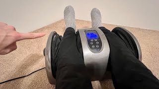 Best Choice Products Heated Foot Massager Review [upl. by Akeenahs]