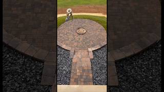 Hardscape Construction Time Lapse Fire Pit Paver Patio [upl. by Thibaud]