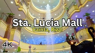 Exploring Sta Lucia Mall Cainta Rizal  A Huge Mall Along Marcos HW [upl. by Adnalu]