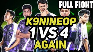 K9nineop 1 VS 4 Against MakpanNew king for🇧🇩 k9 sinisterNavid426 SiNiSTERPLAYSYT [upl. by Llevron]