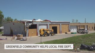 Helping the helpers Community steps up to aid Greenfield Fire Department [upl. by Rhianon]