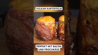 Gegrillte Vulkan Kartoffeln  Knaller Beilage für dein nächstes BBQ kartoffel bacon shorts [upl. by Franz631]