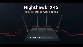 NETGEAR Nighthawk® X4S Wireless Gaming Router  R7800 AC2600 Smart WiFi Router Product Tour [upl. by Soracco]