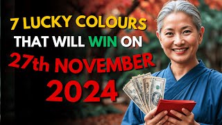 7 LUCKY COLOURS You Must Wear in November For Wealth amp Success  Buddhist Teachings [upl. by Amato]