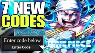 NEW A ONE PIECE GAME ROBLOX CODES 2024 JANUARY  AOPG CODES GEMS  AOPG CODE [upl. by Acirretal740]