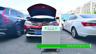 Okay Energy New Design HHO Car Engine Carbon Cleaning Machine Operation Video [upl. by Gilletta443]