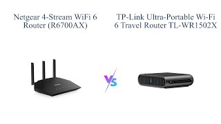 NETGEAR R6700AX vs TPLink TLWR1502X WiFi 6 Router Comparison 🔥 [upl. by Miles]