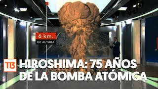 Así fue el ataque nuclear contra Hiroshima 75 años de la bomba atómica  T13TeExplica [upl. by Redan772]