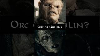 Orcs vs Goblins  Whats the Difference lordoftherings lotrlore thehobbit lotr tolkien [upl. by Reviel845]