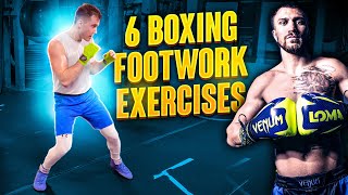 6 Effective Boxing Footwork Drills For Shadowboxing [upl. by Demahum]