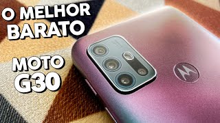 Motorola Moto G30 é bom Vale a pena comprar esse BARATO  REVIEW [upl. by Yard491]