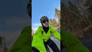 Cycling at 2 degrees Celsius 🧊🥶😅 [upl. by Air]