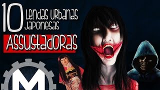 10 LENDAS URBANAS JAPONESAS ASSUSTADORAS [upl. by Ilram]