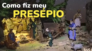 Como fazer presépio de Natalde forma original natal presepio [upl. by Ronica]