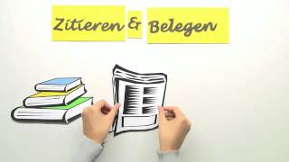 Zitieren amp Belegen  Deutsch  Methoden [upl. by Anayaran]