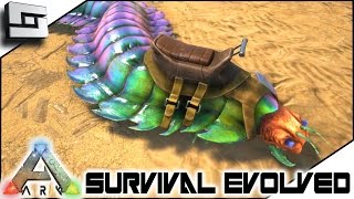 ARK Survival Evolved  ANTHROPLEURA CENTIPEDE TAMING S3E102  Gameplay [upl. by Cozmo]