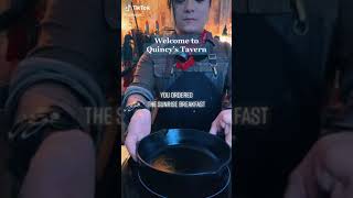 Quincys Tavern relaxing asmr tiktok [upl. by Atniuq]